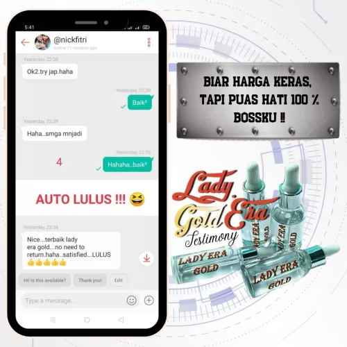 Testimoni Lady Era Gold 7
