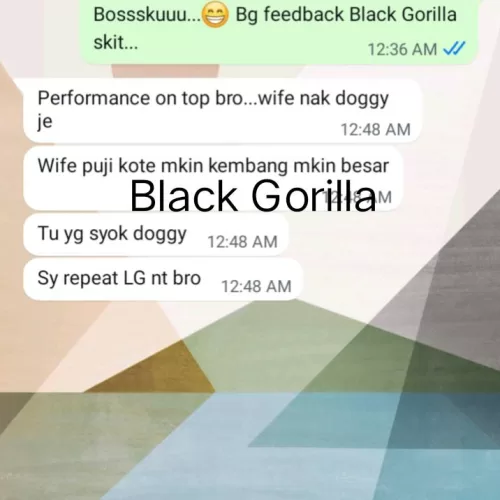 Testimoni Black Gorilla 3