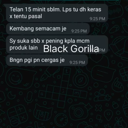 Testimoni Black Gorilla 5