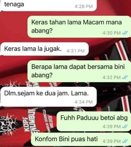 Testimoni Kopi Pejuang 1