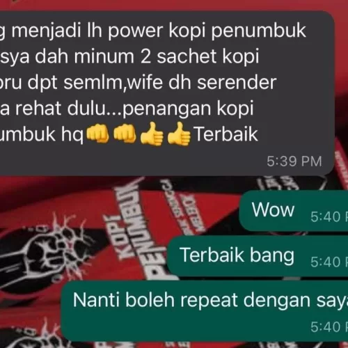 Testimoni Kopi Pejuang 2