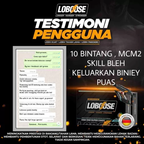 Testimoni Loboose 50
