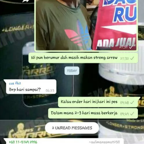 Testimoni Strong Arrow 24