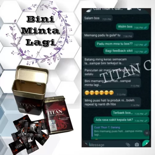Testimoni Titan Candy 28