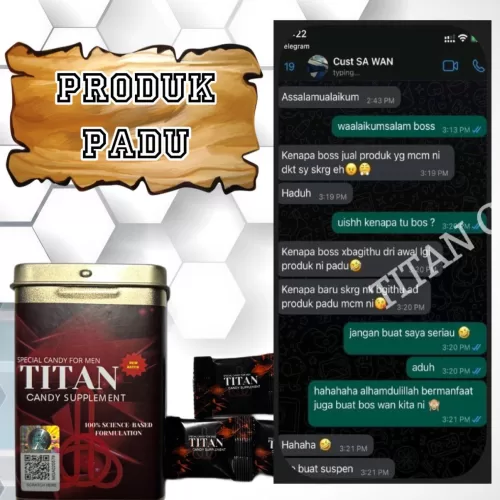 Testimoni Titan Candy 29