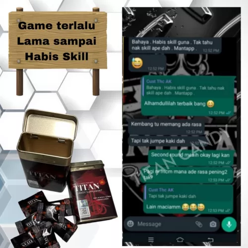 Testimoni Titan Candy 32