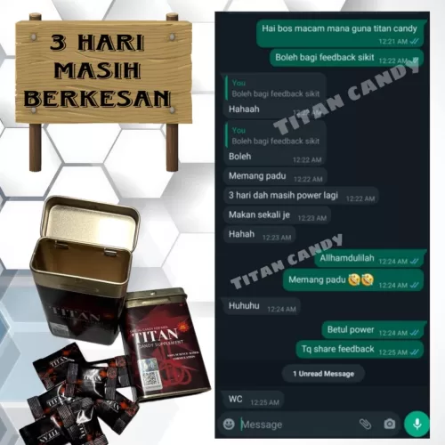 Testimoni Titan Candy 36