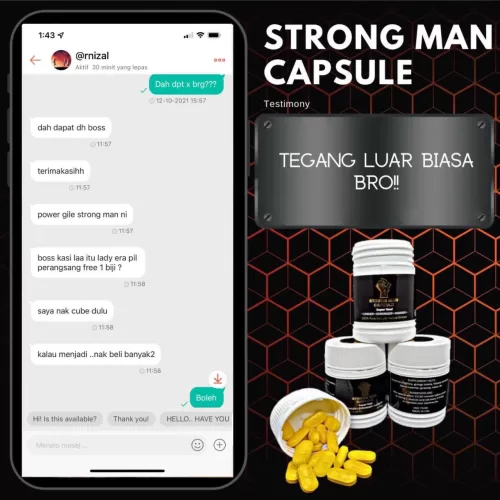 Testimoni Strongman Capsule 16
