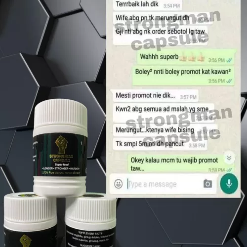 Testimoni Strongman Capsule 20