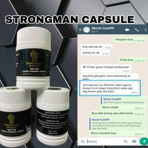 Testimoni Strongman Capsule 23