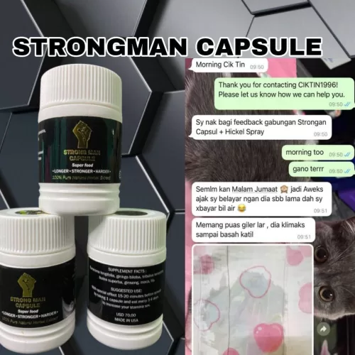 Testimoni Strongman Capsule 25