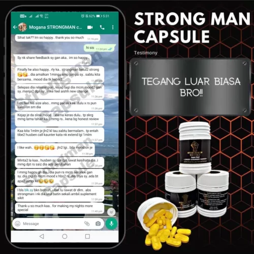 Testimoni Strongman Capsule 28