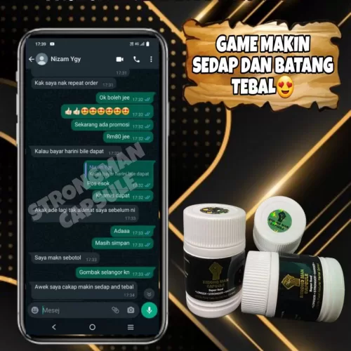 Testimoni Strongman Capsule 33