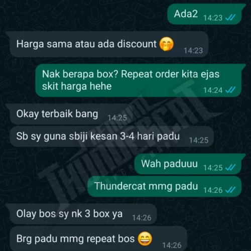 Thundercat Candy Testimoni 3